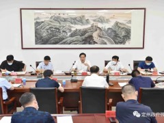 张才芳主持召开“三区三线”划定工作汇报会